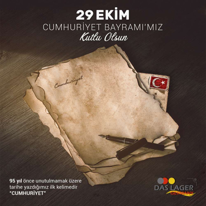 29 Ekim Cumhuriyet Bayramımız Kutlu Olsun
