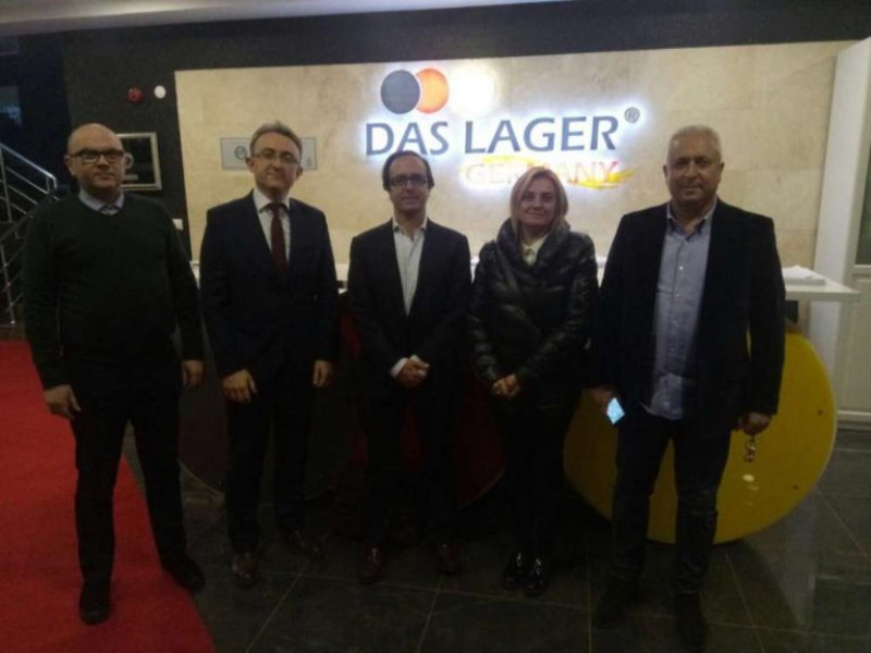 Dünyanın En Büyük Hızlı Tren Üreticisi TALGO Firması Fabrikamızı Ziyaret Etmiştir