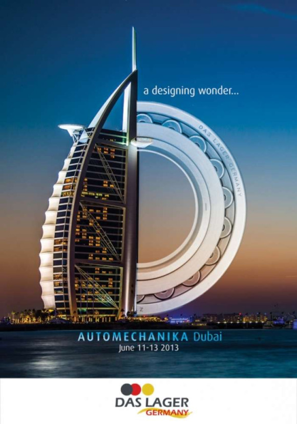 Das Lager Germany Automechanika Dubai'de
